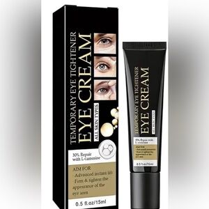 Temporary Eye Tightener Eye Cream – Black & Gold Packaging